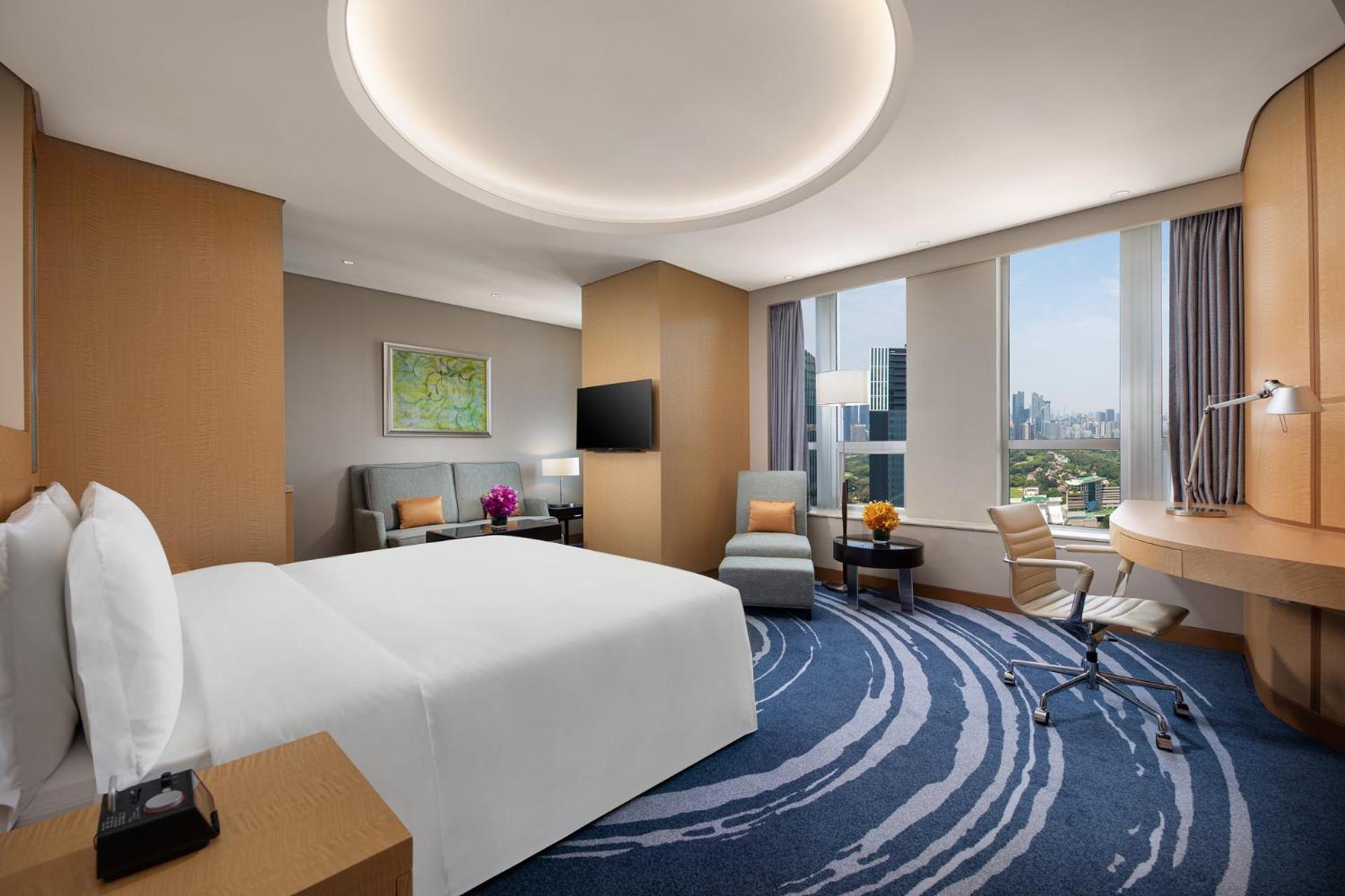 Crowne Plaza Shenzhen Futian, Near To Shenzhen Convention&Exhibition Centre, Shenzhen Stock Exchange And Shenzhen Civic Center, Outdoor Heated Pool Экстерьер фото