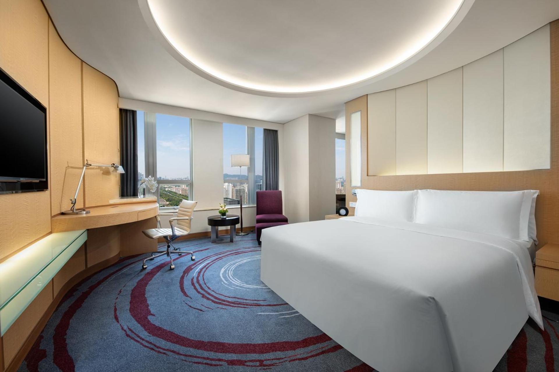 Crowne Plaza Shenzhen Futian, Near To Shenzhen Convention&Exhibition Centre, Shenzhen Stock Exchange And Shenzhen Civic Center, Outdoor Heated Pool Экстерьер фото