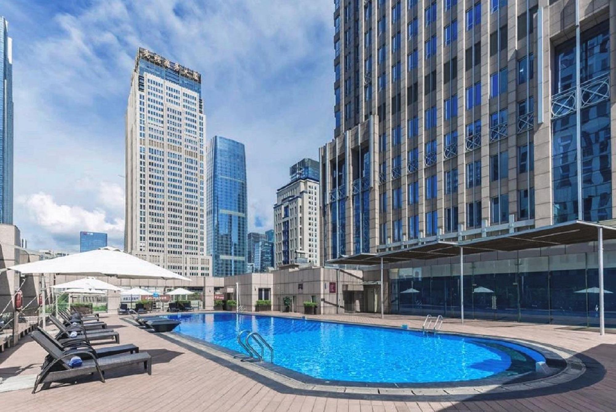 Crowne Plaza Shenzhen Futian, Near To Shenzhen Convention&Exhibition Centre, Shenzhen Stock Exchange And Shenzhen Civic Center, Outdoor Heated Pool Экстерьер фото